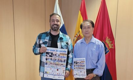 El alcalde de Telde muestra su apoyo a la 43 Gran Exhibición Tae Kwon-do y Hap Ki-do de este sábado