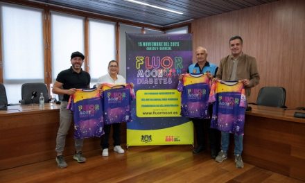 Marea fluorescente para sensibilizar sobre la diabetes en Ingenio