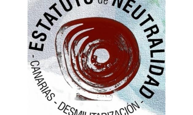 Recogida de firmas en San Gregorio (Telde) para apoyar el Estatuto de Neutralidad para Canaria