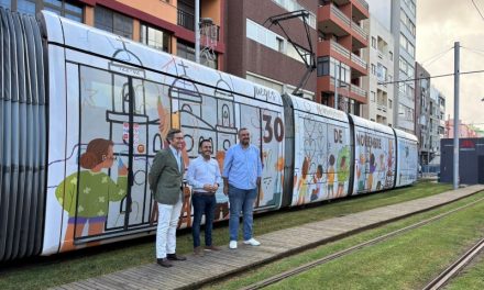La Laguna conmemora el Día Internacional de la Ciudad Educadora con un tranvía rotulado y una jornada festiva en Las Mantecas