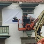 Pilar Mesa alerta del “atentado” sobre el patrimonio histórico de Telde, en la Casa León y Joven