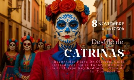 El desfile de catrinas en La Laguna pone este sábado el colofón a la iniciativa Patrimonio Cruzados
