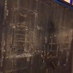 La puerta principal del colegio plácido Fleitas de Telde ‘se cae a cachos’