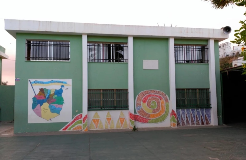 Otro colegio mas de Telde «cayéndose a cachos»