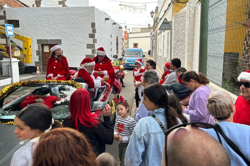 Papá Noel recorrerá el distrito Tamaraceite, San Lorenzo y Tenoya previo a Navidad