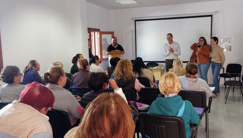 30 personas desempleadas participan en una nueva edición del plan ‘Fórmate’. en Agüimes