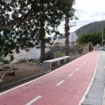 El Ayuntamiento de Las Palmas  instala 17 nuevos bancos y mejora la seguridad peatonal en el Paseo de San José
