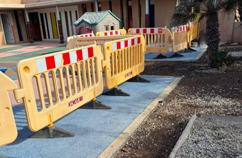 El Ayuntamiento de Arico invierte 38.658,01 euros en la renovación de la Escuela Infantil Saltimbanquis para mejorar los espacios