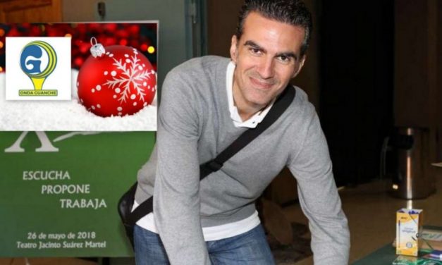 Juan Carlos Hernández Atta: «Quiero desearles que el nuevo año que asoma venga cargado de lo más importante, salud, trabajo, amor y sobre todo nuevas ilusiones para seguir construyendo juntos el Valsequillo que soñamos»