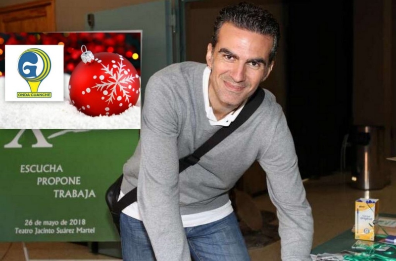 Juan Carlos Hernández Atta: «Quiero desearles que el nuevo año que asoma venga cargado de lo más importante, salud, trabajo, amor y sobre todo nuevas ilusiones para seguir construyendo juntos el Valsequillo que soñamos»