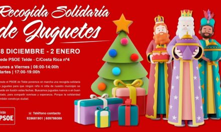 El PSOE de Telde pone en marcha una recogida solidaria de juguetes