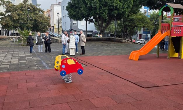 La Laguna amplía el parque infantil de la Plaza de San Juan