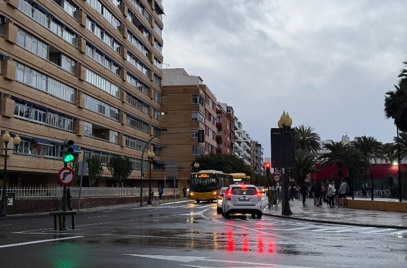 Las Palmas abre al tráfico el Paseo Tomás Morales tras el asfaltado integral de la vía