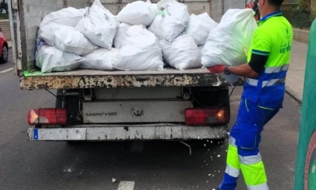 Telde retira más de cincuenta mil toneladas de residuos en 2025