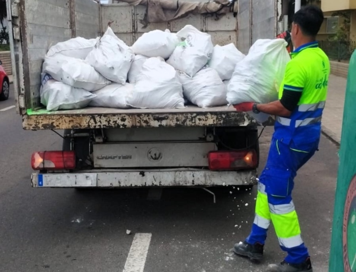 Telde retira más de cincuenta mil toneladas de residuos en 2025