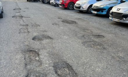 Nueva Canarias Telde constata el abandono del barrio  de Eucaliptus  por parte del Gobierno municipal
