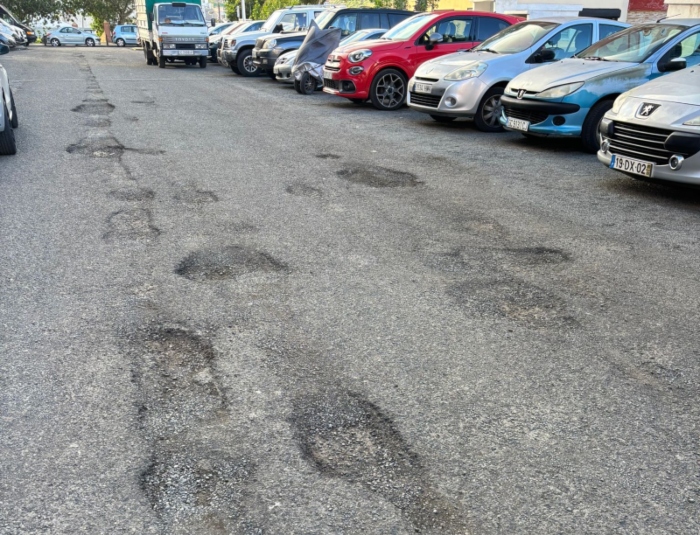 Nueva Canarias Telde constata el abandono del barrio  de Eucaliptus  por parte del Gobierno municipal