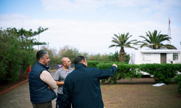 El Ayuntamiento de La Laguna ultima las obras de mejora del camping de Punta del Hidalgo