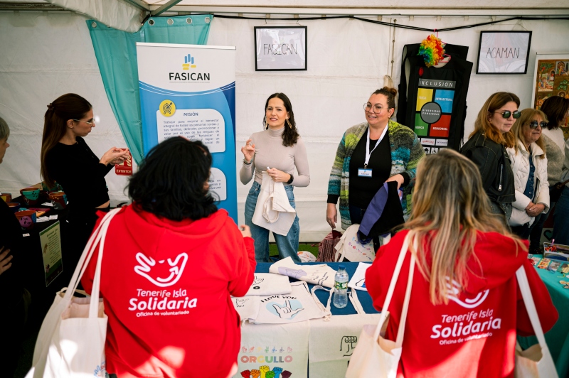 La Laguna despliega este fin de semana el Mercadillo del Voluntariado en la plaza del Cristo