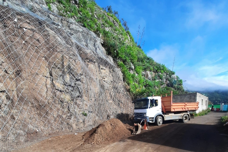 El Ayuntamiento de La Laguna amplía el proyecto de adecuación del talud de La Degollada por labores preventivas