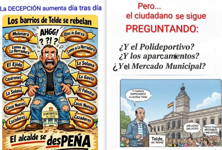 La prensa subvencionada sigue desviando la atención sobre los problemas de Telde