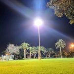La Concejalía de Parques y Jardines de Telde impulsa la mejora de la iluminación en el Parque Urbano de San Juan