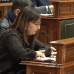 La concejala Pilar Mesa cuestiona  en el Pleno la falta de coherencia entre el «Peña opositor» y el «Peña alcalde» con el tema de la vallas publicitarias