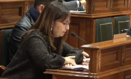 La concejala Pilar Mesa cuestiona  en el Pleno la falta de coherencia entre el «Peña opositor» y el «Peña alcalde» con el tema de la vallas publicitarias