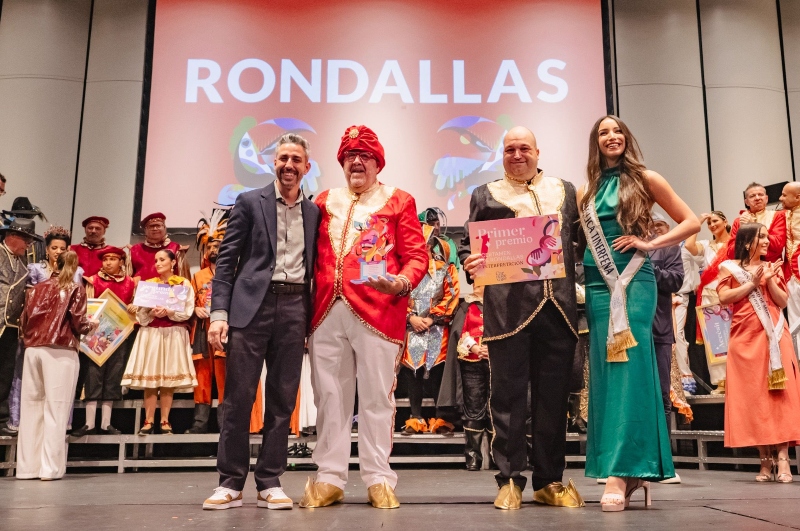 Unión Artística El Cabo logra el primer premio de Interpretación del Certamen de Rondallas en el Carnaval de Santa Cruz