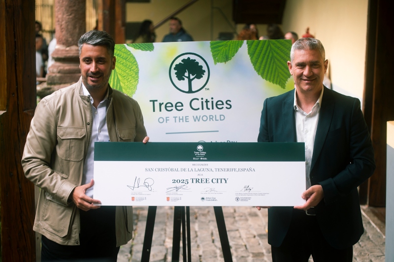La Laguna revalida el reconocimiento internacional ‘Tree City of the World’ de la ONU y la Arbor Day Foundation