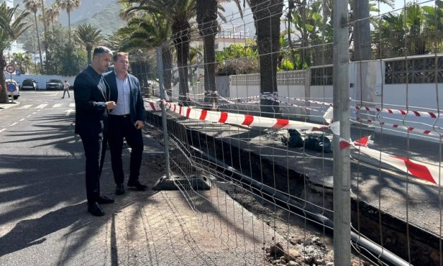 El Ayuntamiento de La Laguna ampliará la red de agua regenerada de la depuradora de Punta del Hidalgo