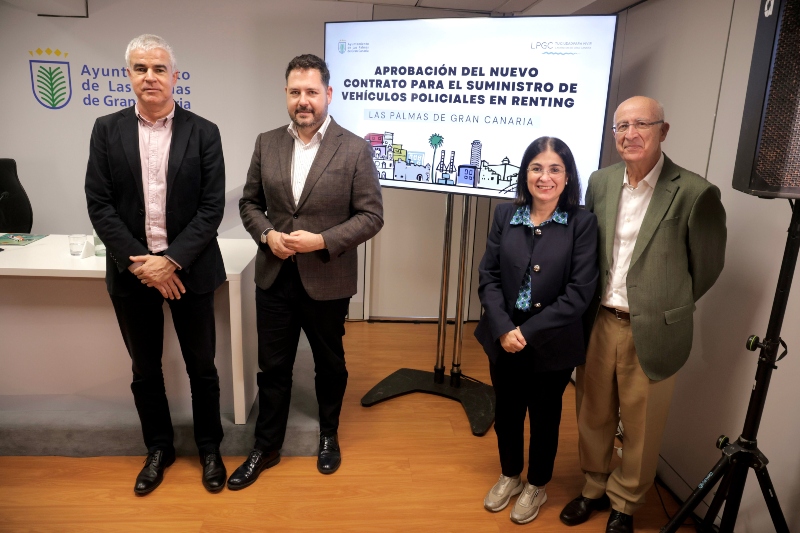 La Policía Local de Las Palmas renovará su parque móvil con 64 nuevos vehículos tras aprobarse un nuevo contrato de 6,8 millones de euros