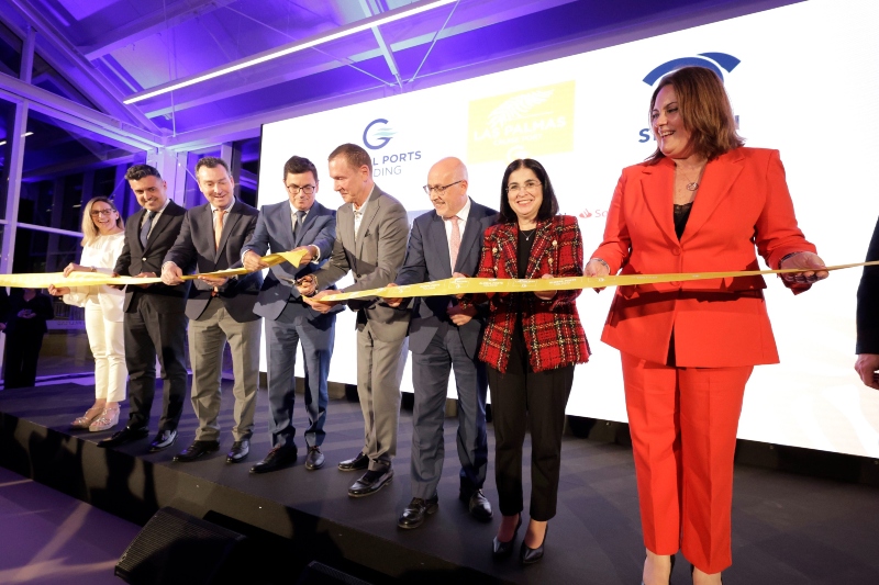 Darias destaca durante la inauguración de la nueva terminal de cruceros el papel del Puerto de Las Palmas en el desarrollo económico de la ciudad