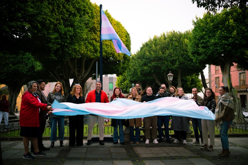 El Ayuntamiento de La Laguna conmemora el Día Internacional de la Visibilidad Trans