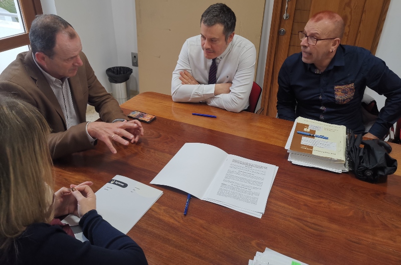 El Ayuntamiento de Agüimes  formaliza la recepción definitiva de la nueva urbanización de Arinaga