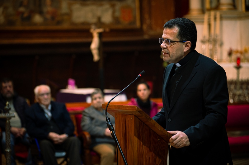 El pregón de Juan Antonio Guedes abre paso a la Semana Santa lagunera 2026