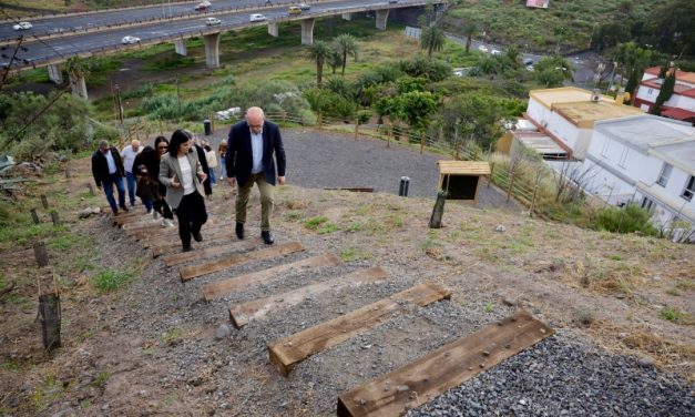El Ayuntamiento de Las Palmas finaliza la primera fase del Corredor Verde Tamaraceite-Ciudad Alta