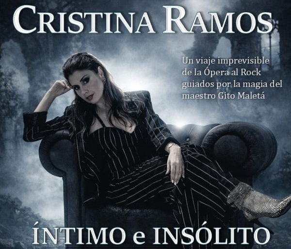 Cristina Ramos aúna en ‘Íntimo e insólito’ géneros como la ópera, el rock o la canción española