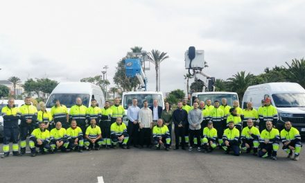 El nuevo servicio de mantenimiento de parques y jardines de Agüimes contará con 32 operarios