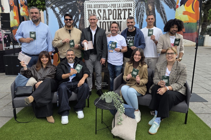 La Laguna presenta el Pasaporte Joven 2026 con más de un centenar de actividades en todo el municipio