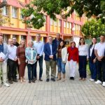 El consejero de Educación Poli Suárez gira visita Valsequillo