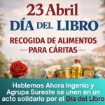 Agrupa Sureste y Hablemos Ahora celebran el Día del Libro en Ingenio con un acto solidario: alimentos a cambio de libros