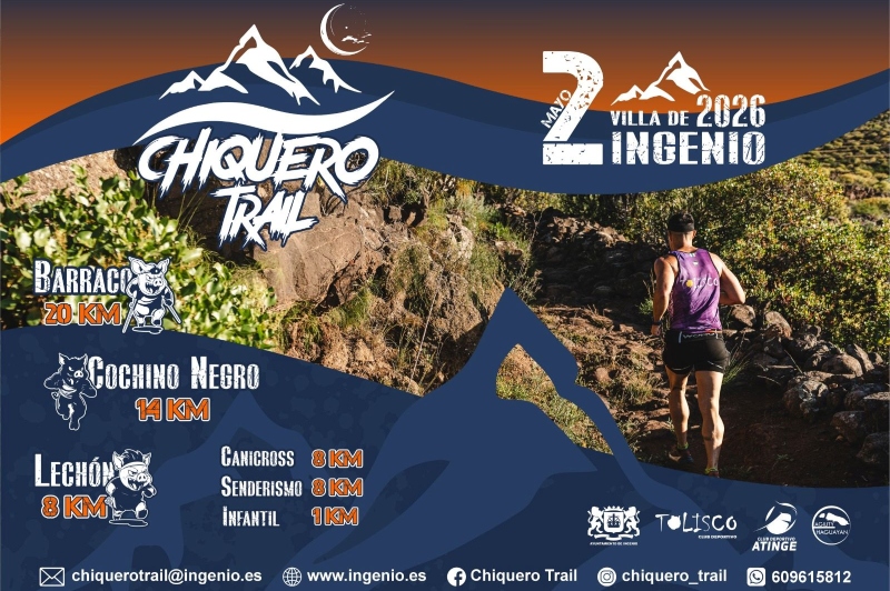 Ingenio presentó hoy   la cuarta edición de la Chiquero Trail