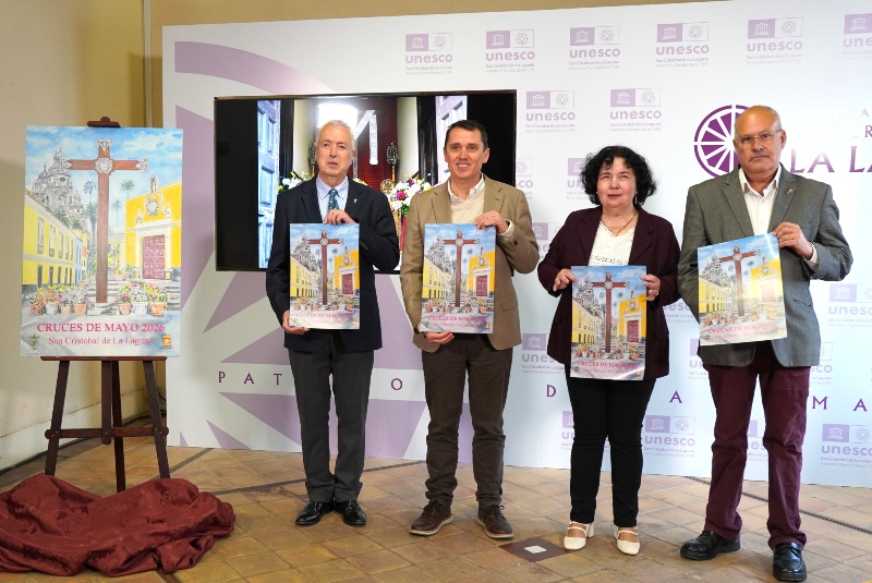 La Laguna presenta el cartel y el programa de unas Cruces de Mayo 2026 que reafirman su vitalidad y arraigo popular