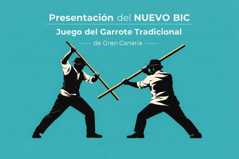 Telde acoge la presentación del reconocimiento como BIC del Juego del Garrote Tradicional de Gran Canaria