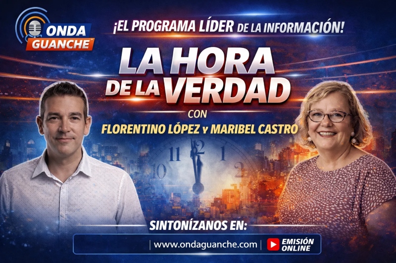 Escucha este martes lo que nadie se atreve a contar en el programa de Ondaguanche “La Hora de la verdad”