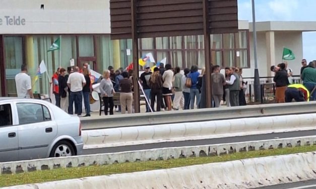 Los trabajadores municipales de Telde vuelven a manifestarse ante el deterioro institucional y la falta de soluciones reales del gobierno local
