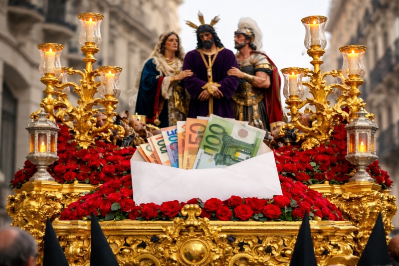 Ya se conoce al patrono del trono del Paso del Sobre en Telde: De la pasión… a la santa preocupación