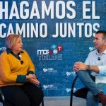 La presidenta de Más por Telde, Guadalupe Santana, protagonista del programa «La hora de la verdad» de Onda Guanche