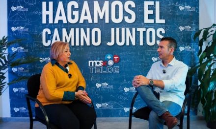 La presidenta de Más por Telde, Guadalupe Santana, protagonista del programa «La hora de la verdad» de Onda Guanche